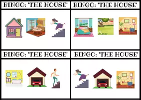 anteprima - Flashcard - The house. BINGO - Pagina 3