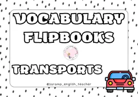 Vista previa - Manualidades / Dibujos para colorear - MEANS OF TRANSPORTS FLIPBOOK - página 1