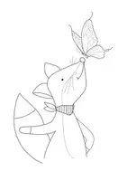Vorschau - selbst erstellte Cliparts/Grafiken - Süße Füchse - Cliparts + Outlines - Seite 1