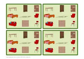 Vorschau - Spiele - Wortschatzerweiterung: Schau schnell !!! Möbel - Seite 3