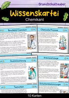 Vorschau - Stationenlernen - Chemikant - Wissenskartei - Berufe - Deckblatt
