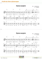Aperçu - Préparation de séance / Séance complète - Hymne européen - Kit pédagogique - accompagnement avec boomwhackers et instruments Orff - Page 3