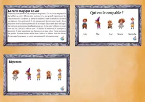Aperçu - Cartes / Images - Les enquêtes de Milie partie 4 - Page 3