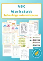 Vorschau - Arbeitsblätter - ABC-Übungen - Die Reihenfolge des ABC automatisieren - Deckblatt