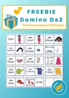 Vorschau - Spiele - Domino Personenbeschreibung DaZ Freebie - Deckblatt