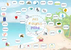 Aperçu - Apprentissages en autonomie - Pack 2 jeux de lecture C et G dur/doux - Page 3