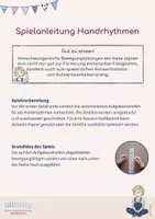 Vorschau - Stationenlernen - Meine Handrhythmen - Seite 1