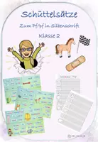 Vorschau - Arbeitsblätter - Schüttelsätze zum Pf/pf in Druckschrift/Silbenschrift - Deckblatt
