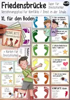 Vorschau - Arbeitsblätter - Friedensbrücke / Konfliktlöser ⚡️ / Streitschlichter - Paket Konfliktlösung / Streit - Seite 1