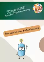 Vorschau - Arbeitsblätter - Standortbestimmung Kombinatorik - Deckblatt