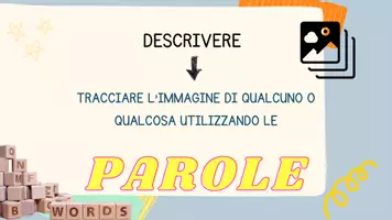 anteprima - Esercizi - IL TESTO DESCRITTIVO: attività da proporre in classe - Pagina 1