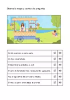 Vista previa - Hojas de trabajo - CUADERNO 2 DE COMPRENSIÓN LECTORA CON RESPUESTAS DE SÍ O NO - página 3