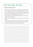 Vorschau - Stundenentwürfe - Pro Contra Diskussion Fleischkonsum - Deckblatt