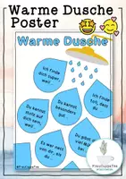 Vorschau - Poster - Poster "Warme Dusche" - Methode zur Wertschätzung - Deckblatt