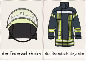 Vorschau - Stundenentwürfe - Feuer / Feuerwehr (Einheit 8 - Ausrüstung der Feuerwehr) - Seite 1