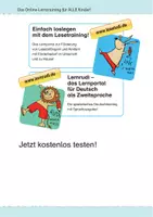 Vorschau - Arbeitsblätter - Sparpaket: Lesepass für Starter: Einfache Wörter - Seite 1