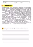 Vorschau - Arbeitsblätter - Umweltbewusstsein Klimaschutz Arbeitsblatt - Seite 2