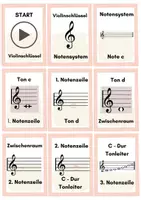 Vorschau - Spiele - Wachsendes Materialpaket Lesespiele Musik - Seite 1