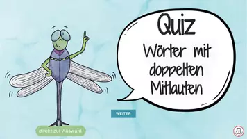 Vorschau - Spiele - Interaktives Quiz - Doppelte Mitlaute für Klasse 2 bis 4 - Seite 3