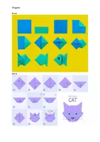 Vorschau - Mal- und Bastelvorlagen - 6 Origami Vorlagen - Seite 2
