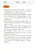 Vorschau - Text - Joseph Goebbels Biographie Propagandaminister: 6 Fragen zum Text - Seite 2
