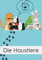 Vorschau - Bildkarten - Haustiere Bildkarten - Seite 1