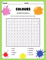 Aperçu - Feuilles d'exercices - WORD SEARCH - Page 2