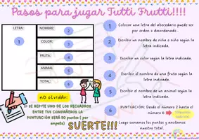Vista previa - Juegos / Gamificación - Material Lúdico de Tutti Frutti - Portada