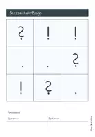 Vorschau - Spiele - Satzzeichenbingo - Seite 1