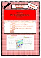 Vorschau - Arbeitsblätter - Die Großschreibung - Rechtschreibung (Teil 1) - Deckblatt
