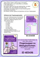Vorschau - Arbeitsblätter - Abraham und Sarah - Fingerpuppen zur Bibel - Seite 3