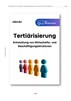 Vorschau - Arbeitsblätter - Begleitheft: Entwicklung von Wirtschafts- und Beschäftigungsstrukturen im Prozess der Tertiärisierung - Seite 1