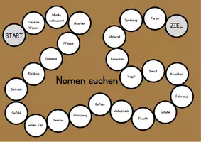 Vorschau - Spiele - Wortschatz - Schlangen - Spiel - Seite 1