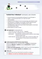Vorschau - Fördermaterial/Inklusion - Football time - Fussballzeit Kartenspiel Uhrzeiten editable - Seite 1