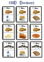 anteprima - Flashcard - Food dominoes. Domino alimentare - Pagina 2