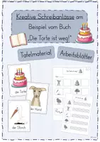 Vorschau - Arbeitsblätter - Die Torte ist weg Arbeitsblätter und Tafelmaterial - Deckblatt