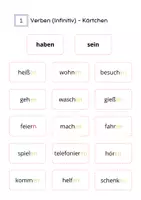 Vorschau - Fördermaterial/Inklusion - Sätze bilden: Meine Familie - Kärtchen - Seite 2