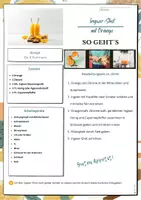 Vorschau - Arbeitsblätter - Rezept "Ingwer-Shot" - Seite 1