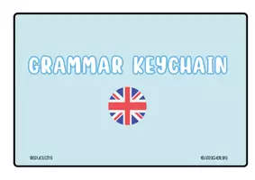 Vista previa - Tarjetas / Manipulativos - VERB TENSES KEYCHAIN - Collaborative English Grammar Keychain - página 2