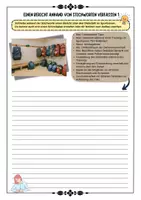 Vorschau - Arbeitsblätter - Bericht schreiben - verschiedene Übungen mit Kriterien und Lückentext mit Lösung (Klasse 6/7/8) - Seite 3