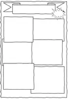 Vorschau - Arbeitsblätter - Comic Vorlage - Deckblatt
