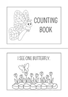 anteprima - Schede informative - Counting book – Libretto per imparare i numeri in inglese - Pagina 3