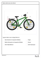 Vorschau - Arbeitsblätter - Das verkehrssichere Fahrrad (inklusive Checkliste) - Seite 2