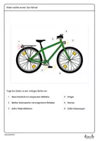 Vorschau - Arbeitsblätter - Das verkehrssichere Fahrrad (inklusive Checkliste) - Seite 3