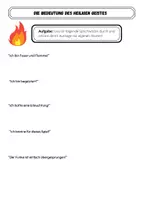 Vorschau - Arbeitsblätter - Die Bedeutung des Heiligen Geistes - Deckblatt