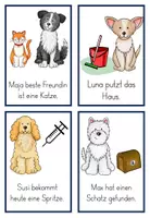 Vorschau - Arbeitsblätter - Hunde Schreibspaziergang zum tz Deutsch 1. Klasse, 2. Klasse - Seite 1