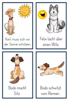 Vorschau - Arbeitsblätter - Hunde Schreibspaziergang zum tz Deutsch 1. Klasse, 2. Klasse - Seite 3