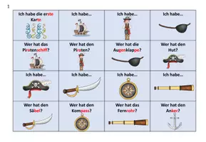 Vorschau - Spiele - Ich habe wer hat? Piraten - Vierfach differenziert - Seite 2