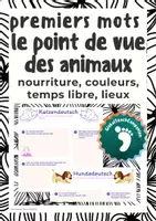 Aperçu - Feuilles d'exercices - Allemand - Possibilités d'écriture du point de vue des animaux - nourriture, couleurs, loisirs, lieux - Page de couverture