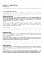 Aperçu - Feuilles d'exercices - Atlantis - The Lost Empire (fiches de travail en anglais sur le film) - Page de couverture